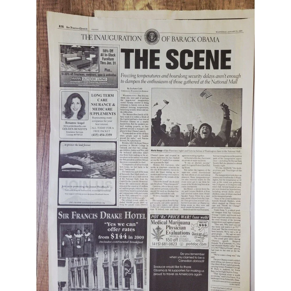 2009 Jan 21: President OBAMA Inauguration Day Special - NY Times New York